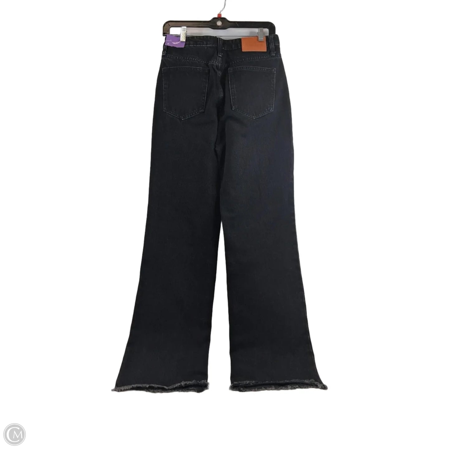 Jeans Wide Leg By Princess Polly In Black, Size: 4