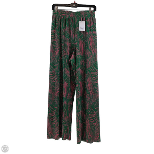 Pants Wide Leg By Intempo In Green & Pink, Size: 18