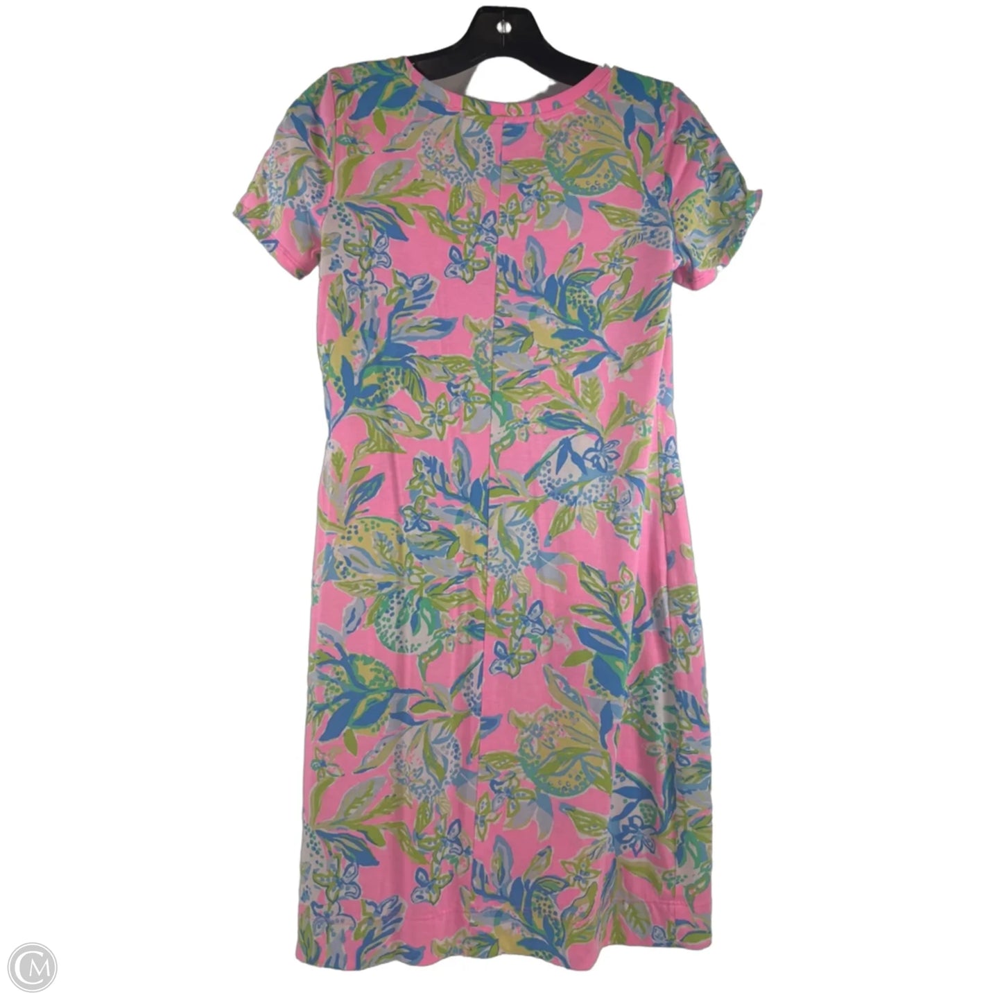 Dress Designer By Lilly Pulitzer In Green & Pink, Size: Xs