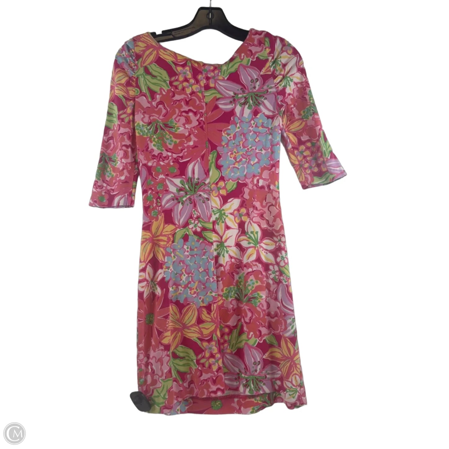 Dress Designer By Lilly Pulitzer In Pink & Red, Size: Xs