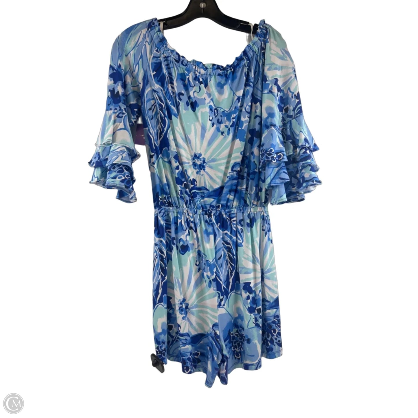 Romper Designer By Lilly Pulitzer In Blue, Size: Xs