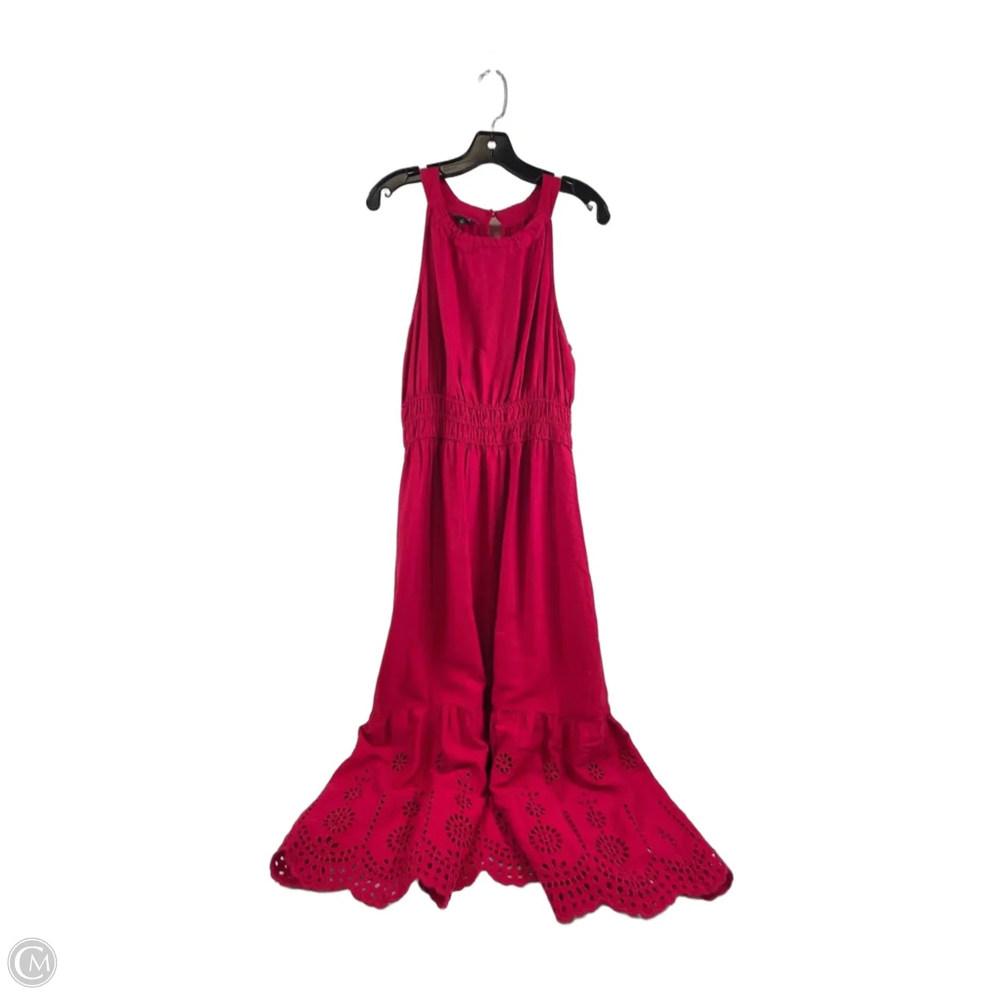 Dress Casual Maxi By Talbots In Red, Size: M