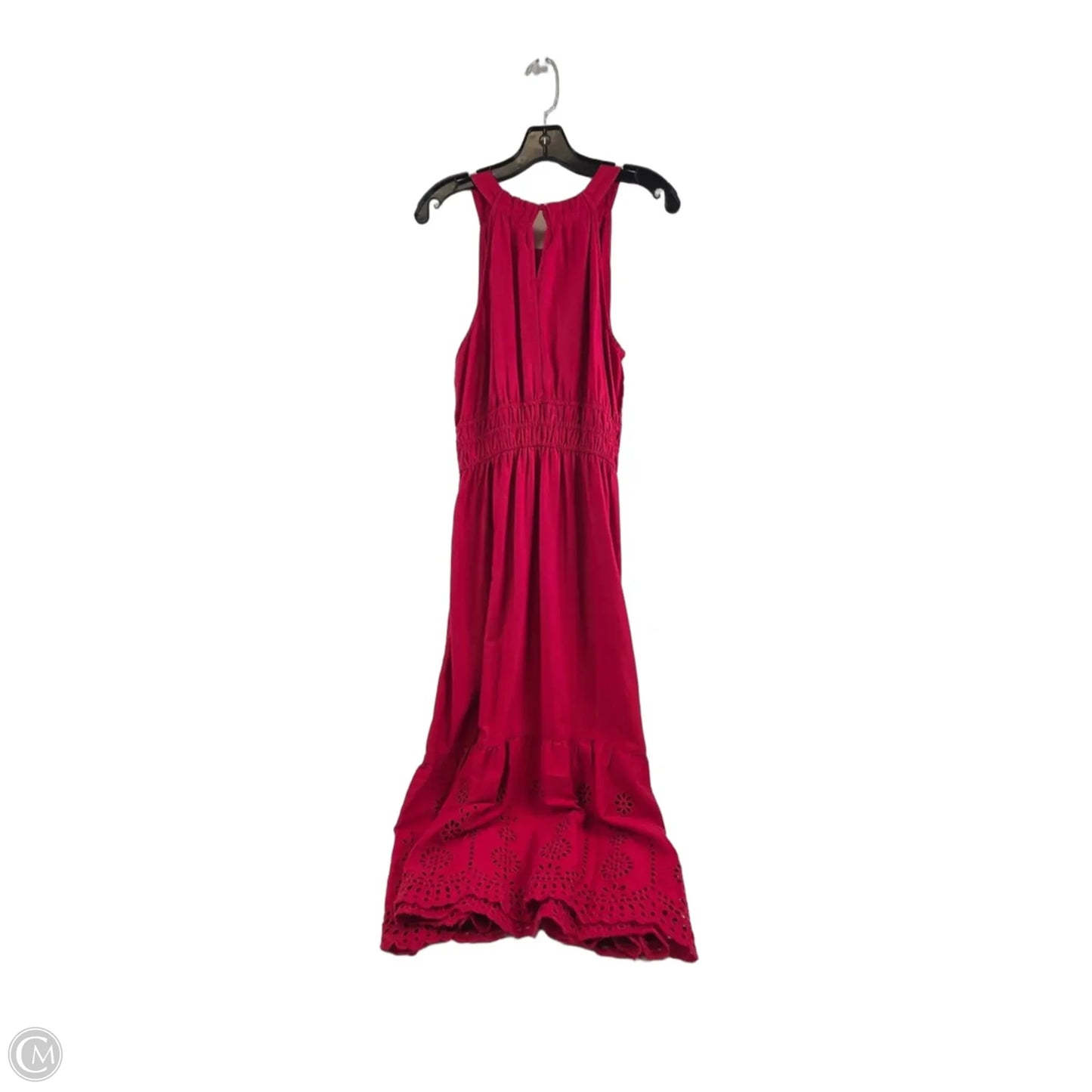 Dress Casual Maxi By Talbots In Red, Size: M