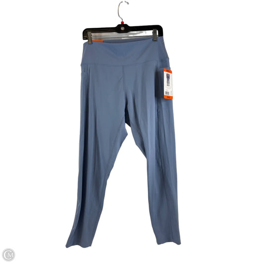 Athletic Leggings By Danskin In Blue, Size: Xxl
