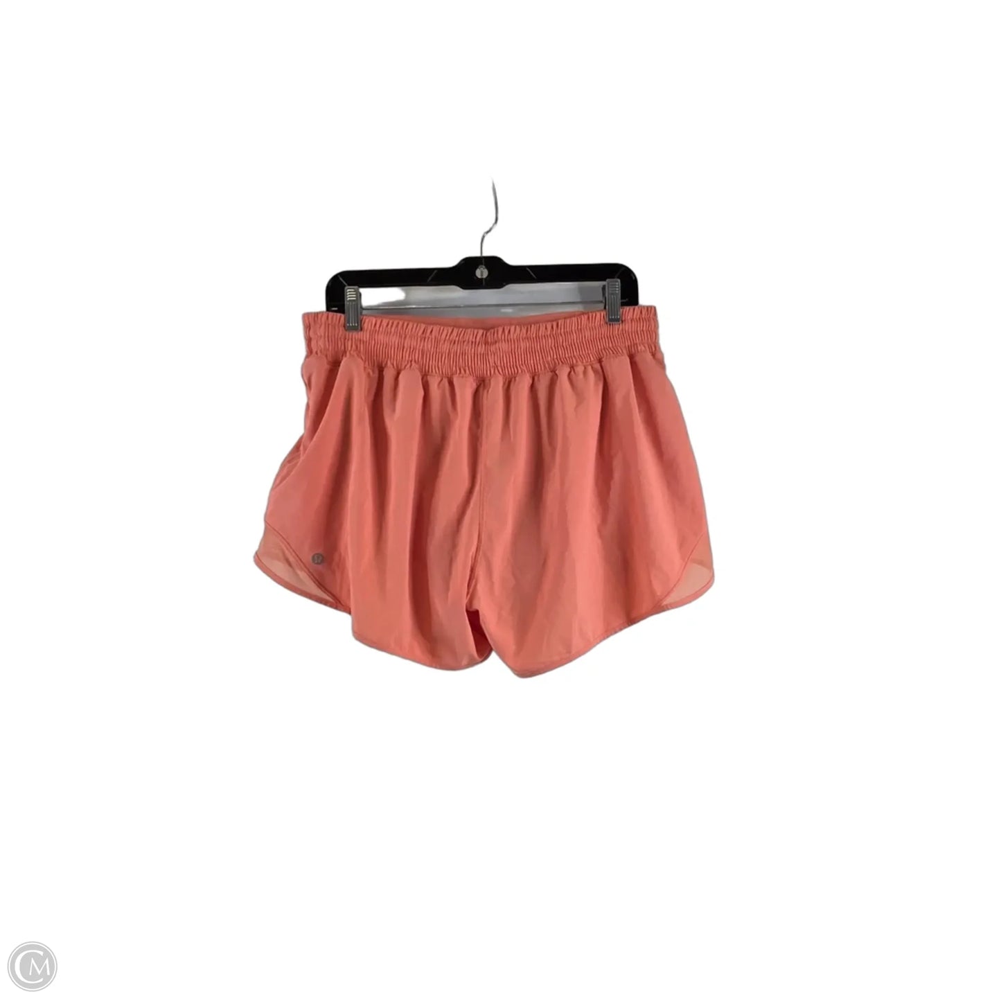 Athletic Shorts By Lululemon In Orange, Size: 12