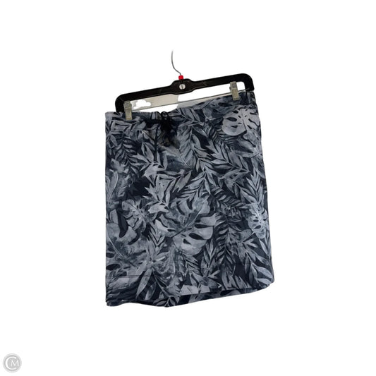 Athletic Skort By Speedo In Black & Grey, Size: Xxl