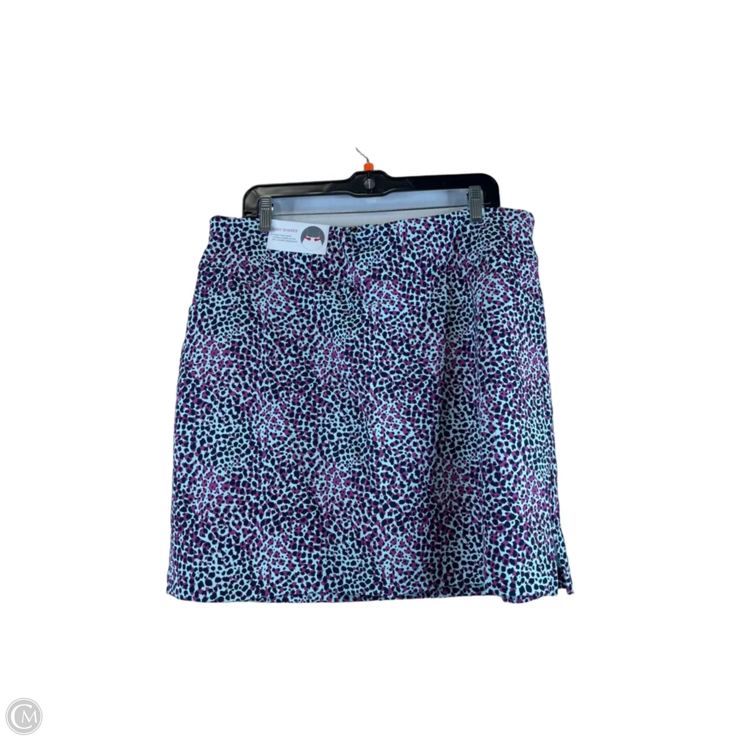 Skort By Lady Hagen In Black & Purple, Size: 18