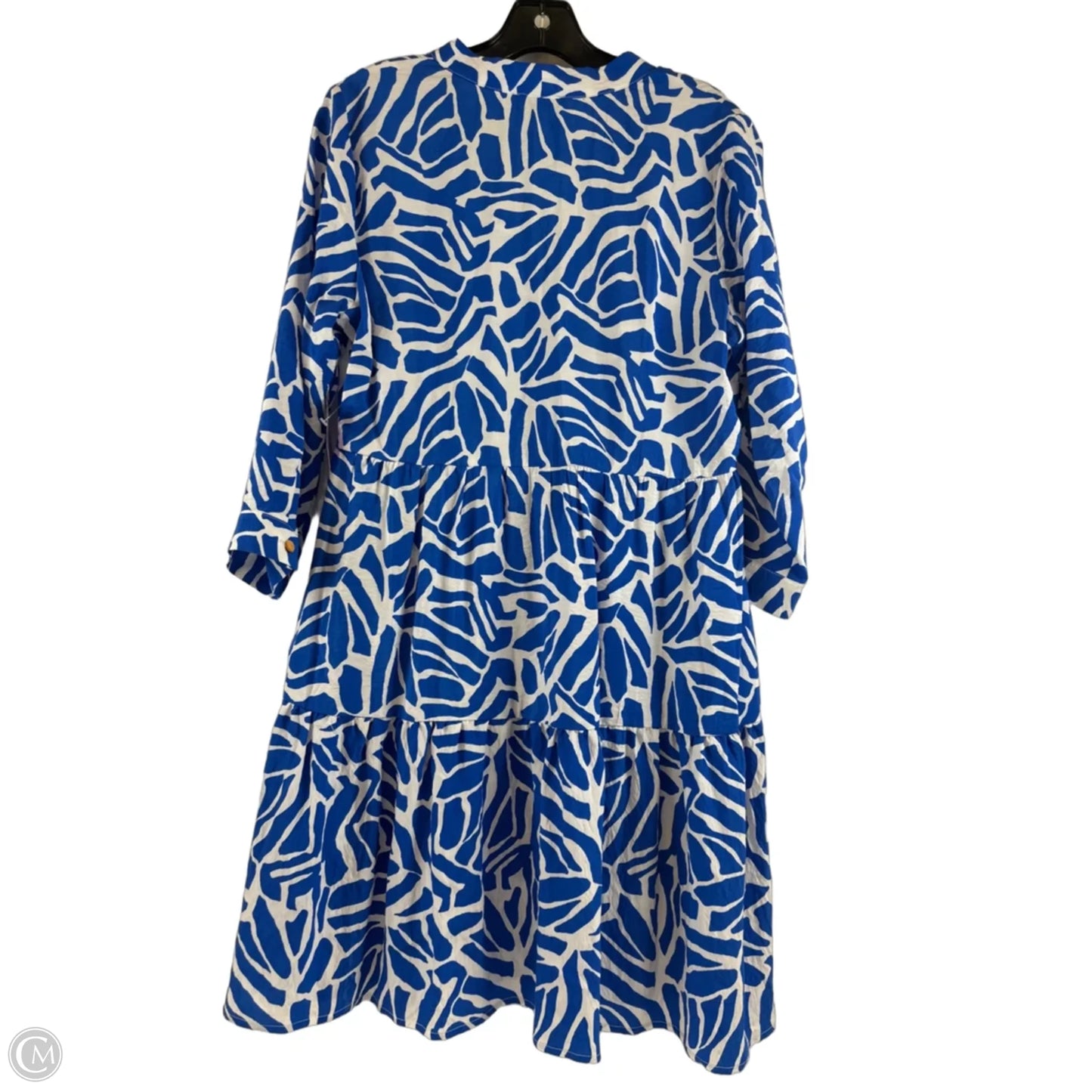 Dress Casual Short By Rachel Zoe In Blue & White, Size: S