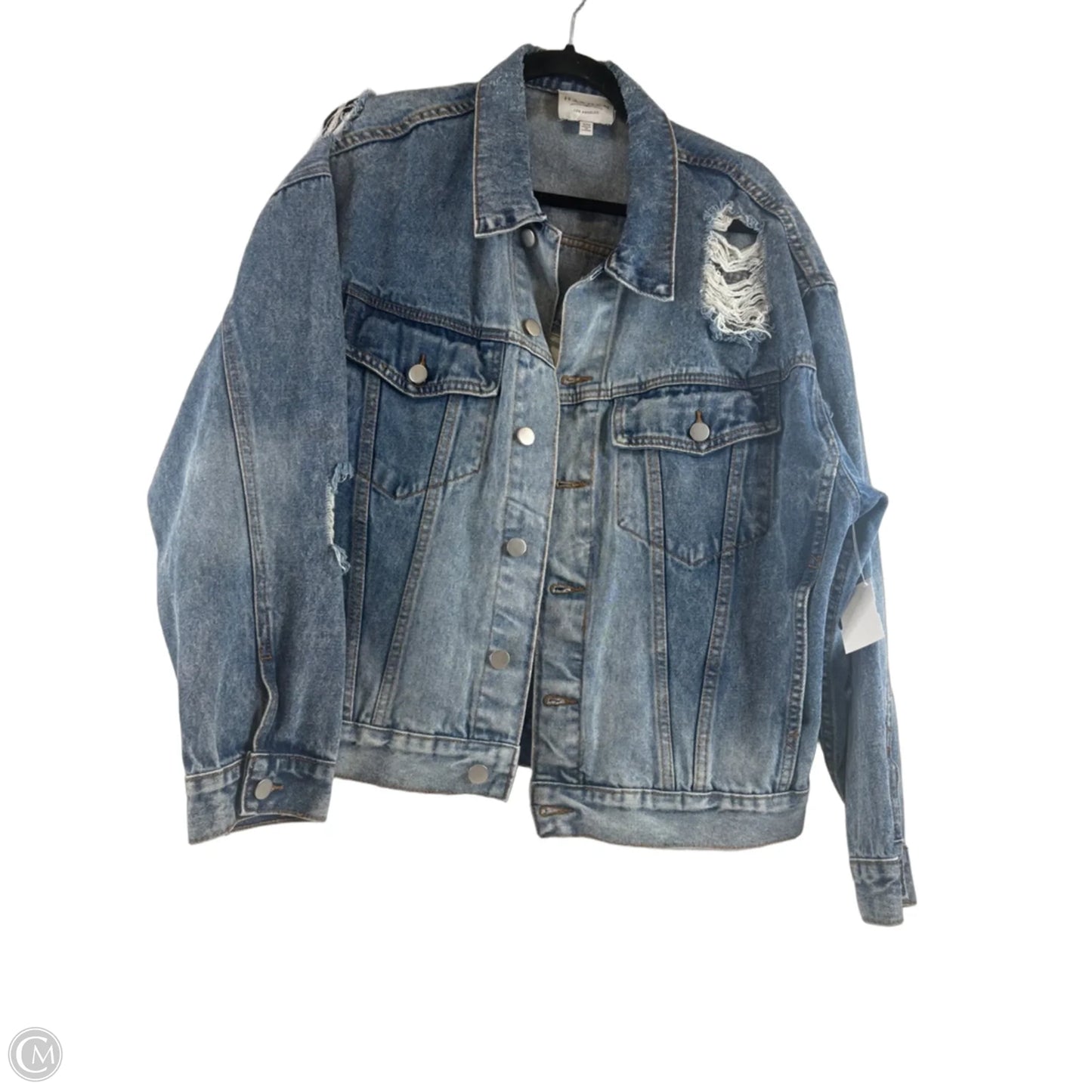 Jacket Denim By Hayden La In Blue Denim, Size: S