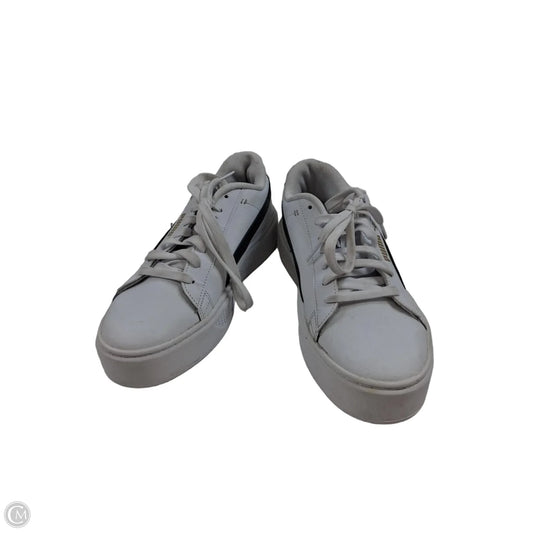 Shoes Sneakers By Puma In Black & White, Size: 10