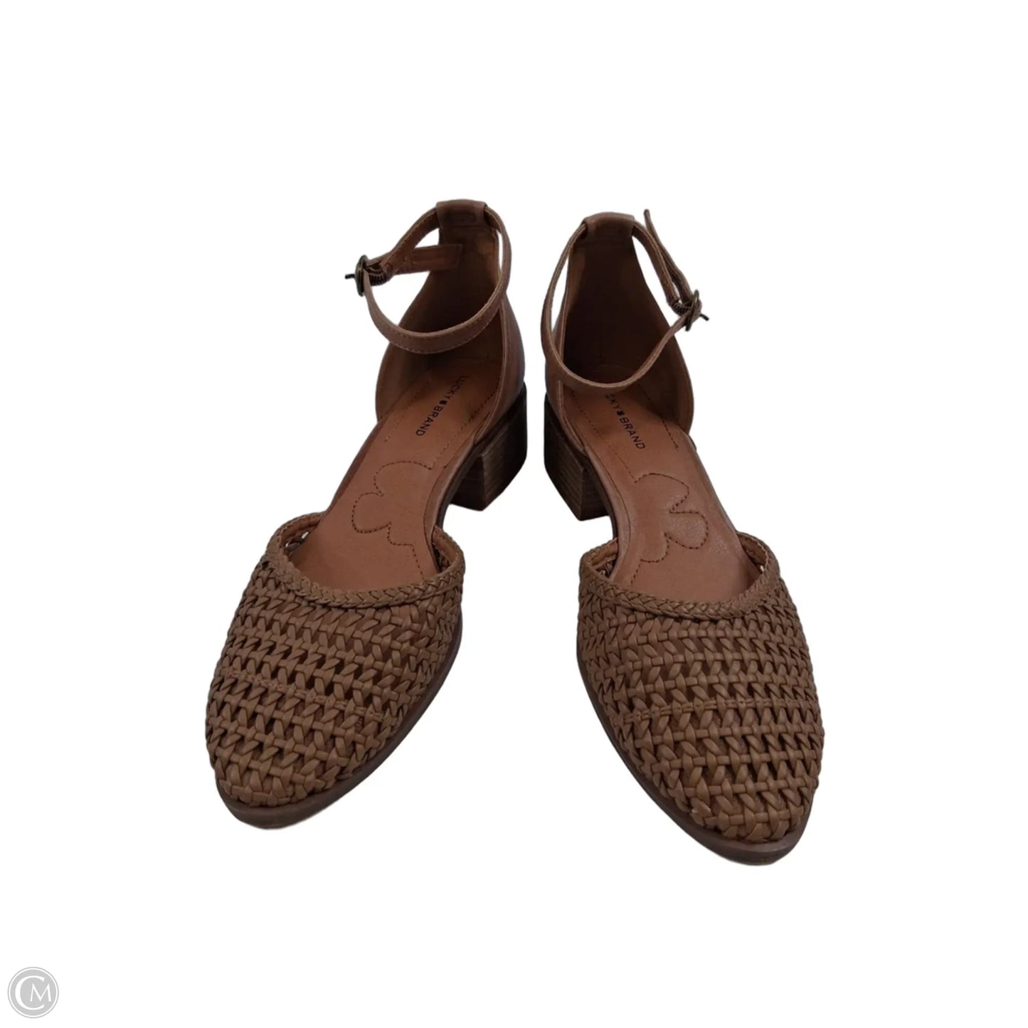 Shoes Heels Block By Lucky Brand In Brown, Size: 9.5