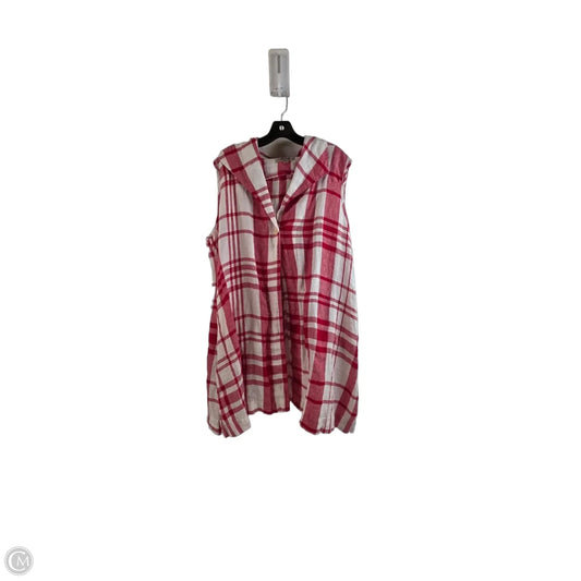 Vest Other By Flax In Plaid Pattern, Size: L