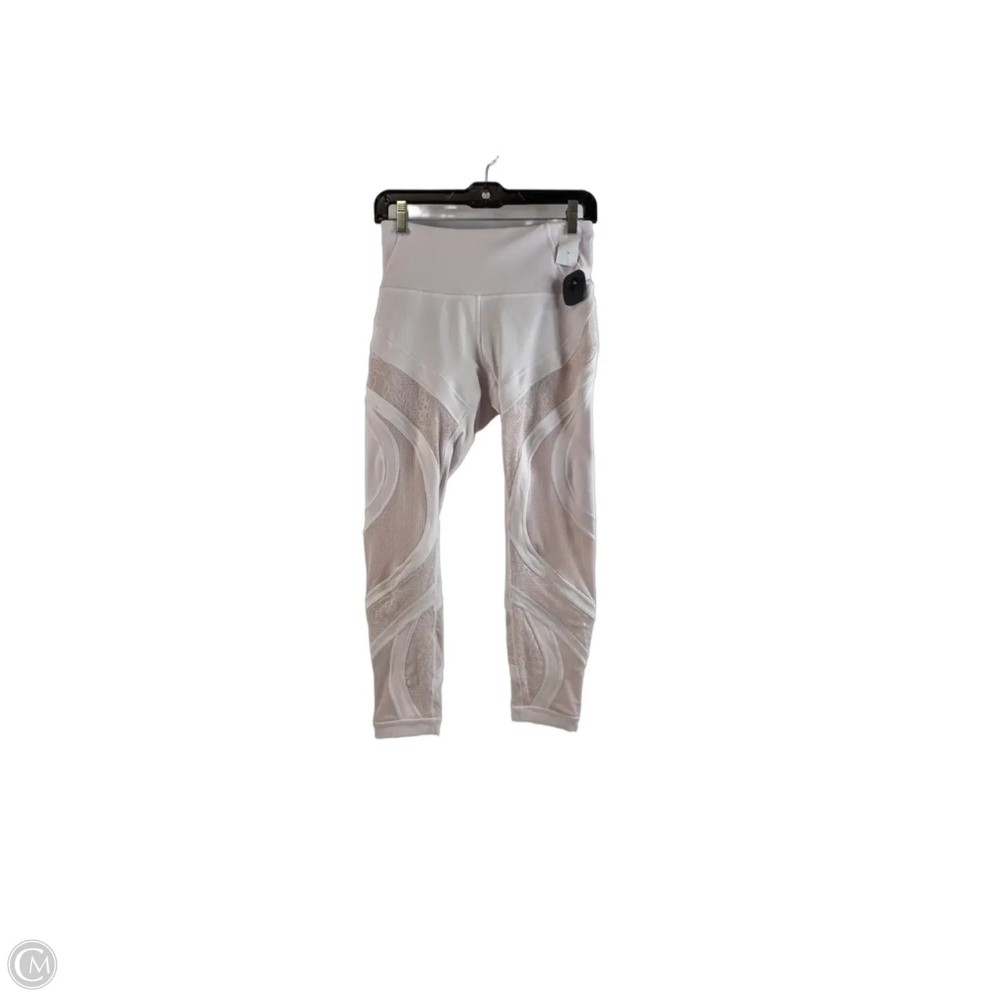 Athletic Capris By Lululemon In Pink, Size: 8
