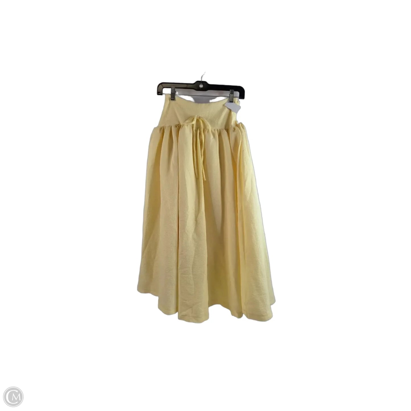 Skirt Maxi By Clothes Mentor In Yellow, Size: S