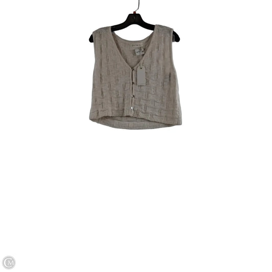 Vest Other By By Together In Cream, Size: S