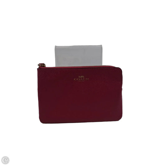 Wristlet Designer By Coach, Size: Small