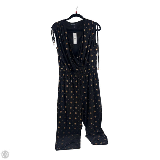 Jumpsuit By White House Black Market In Black & Gold, Size: S