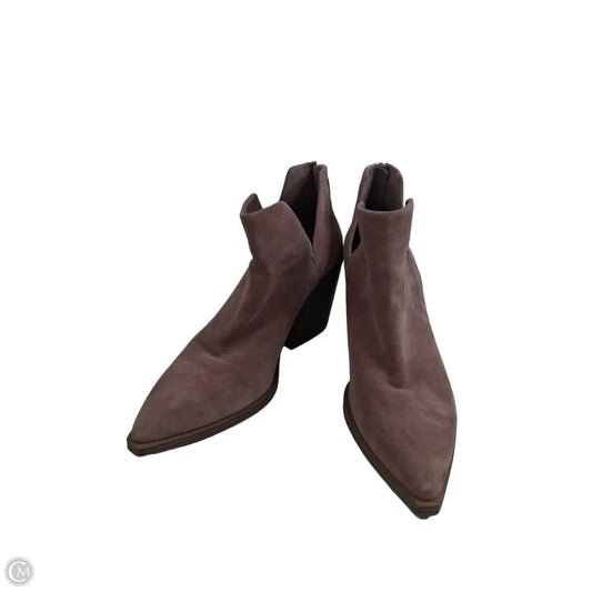 Boots Ankle Heels By Vince Camuto In Pink, Size: 9.5