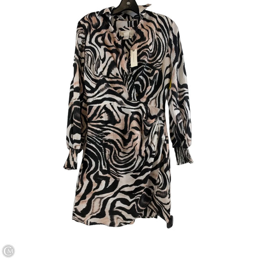 Dress Casual Midi By Anthropologie In Zebra Print, Size: S