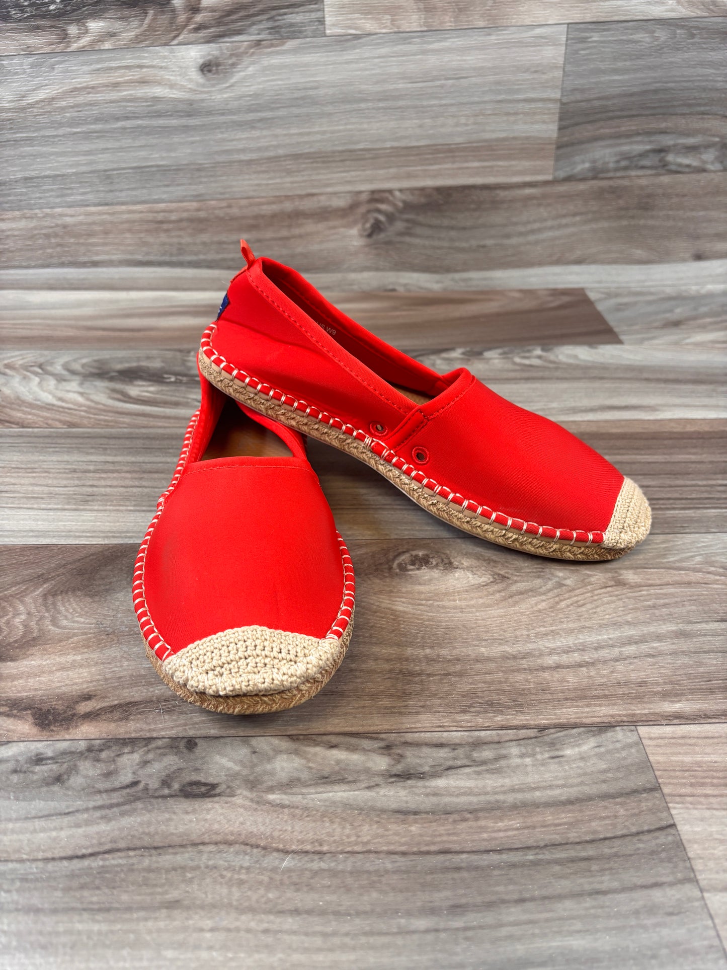 Shoes Flats By Clothes Mentor In Red, Size: 9.5