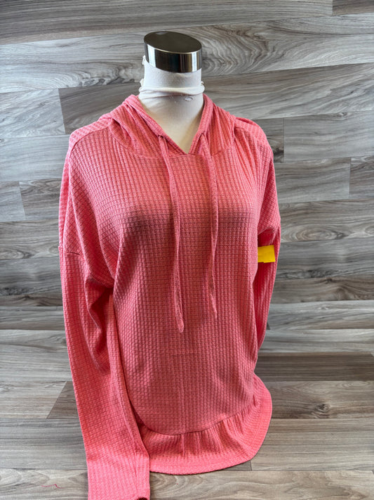 Top Long Sleeve Basic By Lc Lauren Conrad In Peach, Size: L