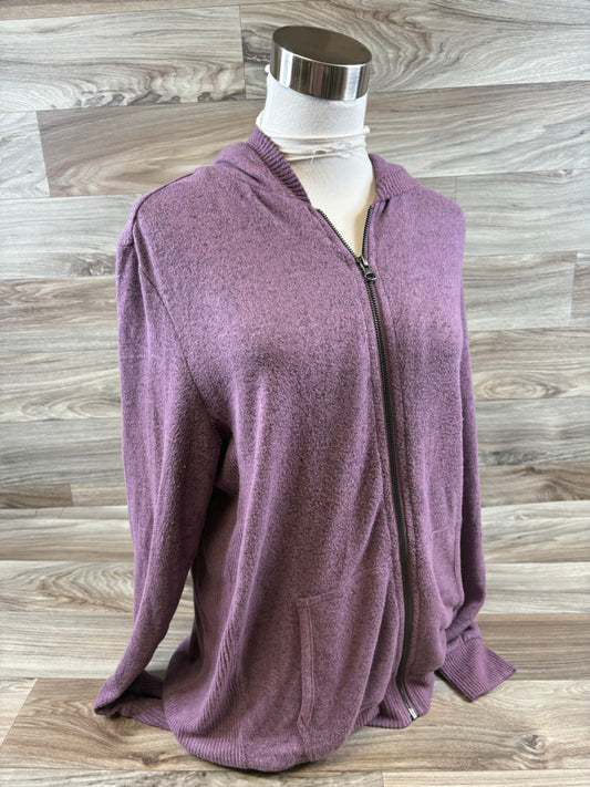 Top Long Sleeve Basic By Market & Spruce In Purple, Size: L