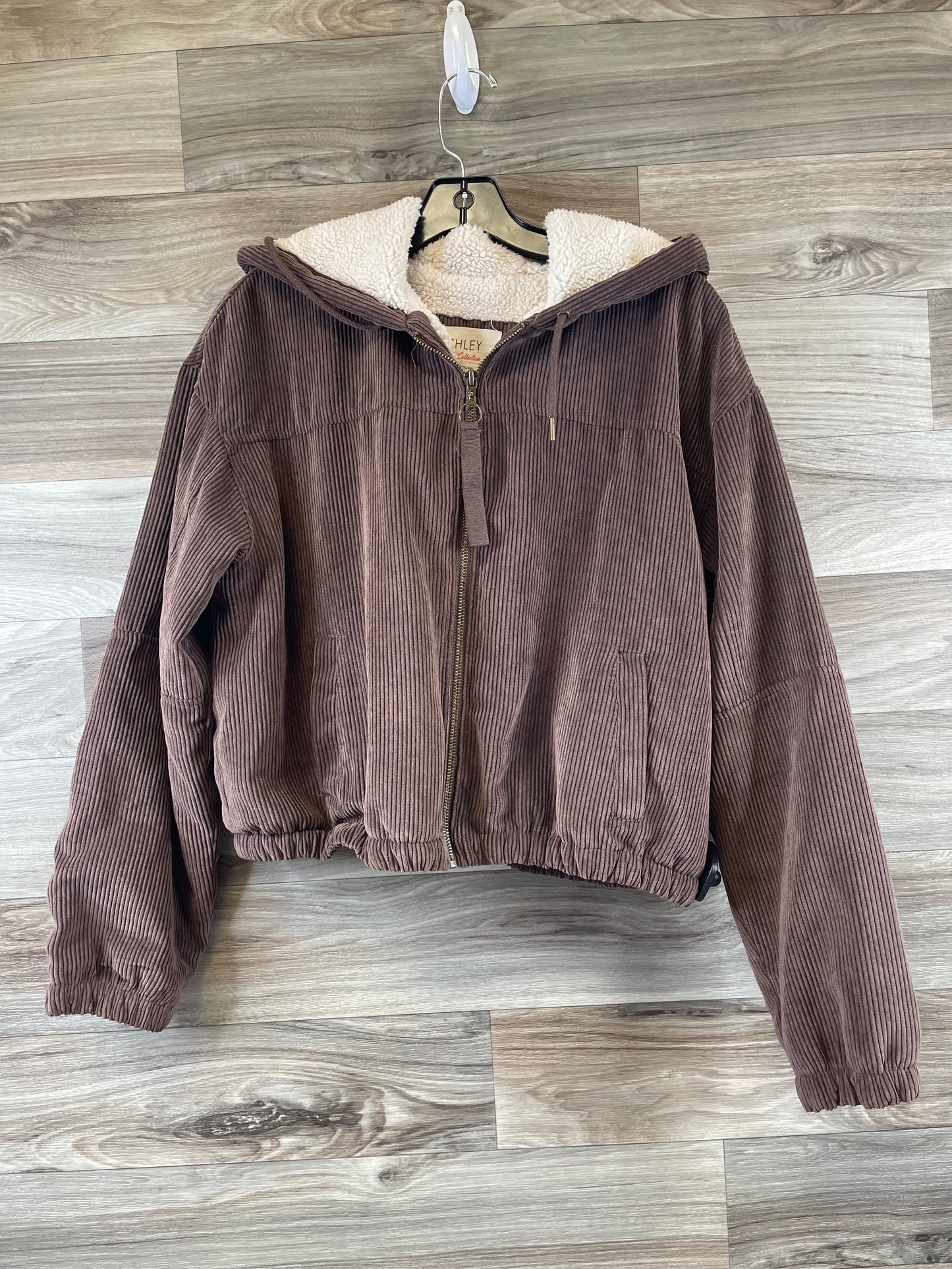 Jacket Other By Clothes Mentor In Brown, Size: L