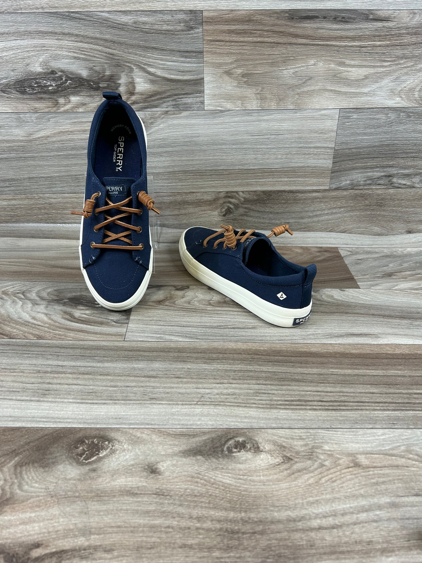 Shoes Sneakers By Sperry In Navy, Size: 7.5