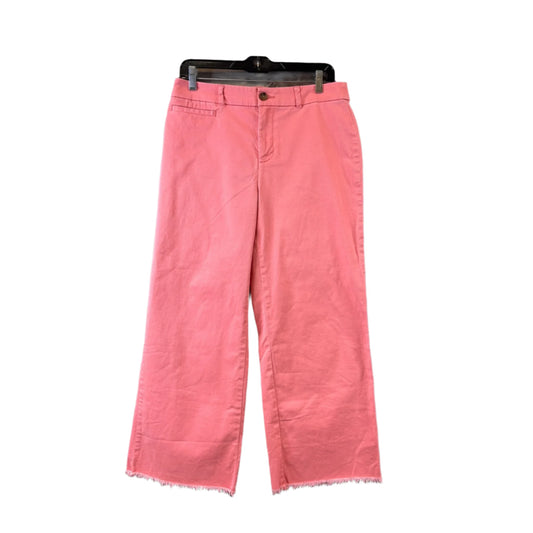 Pants Wide Leg By Loft In Pink, Size: 6