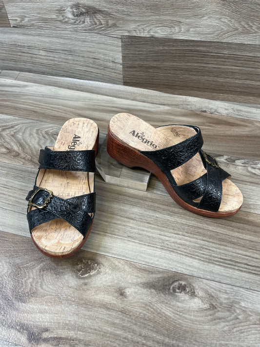 Sandals Heels Block By Alegria  Size: 7