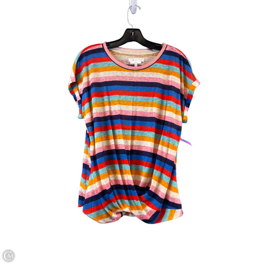 Top Short Sleeve By Lou And Grey In Multi-colored, Size: M