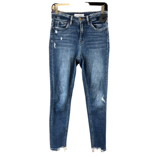 Jeans Skinny By Flying Monkey In Blue Denim, Size: 4