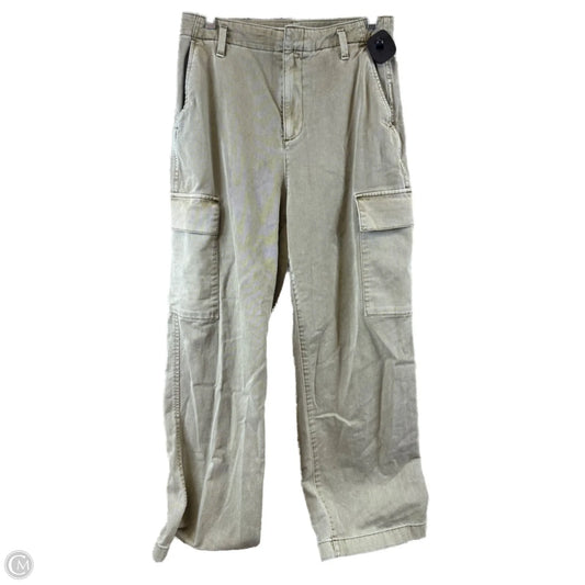 Jeans Wide Leg By Gap In Green, Size: 4
