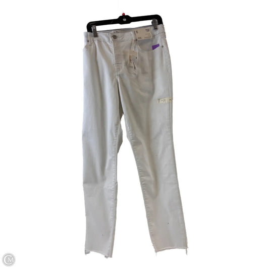 Jeans Skinny By Ana In White, Size: 16