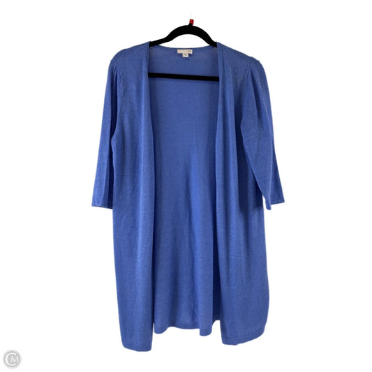 Cardigan By J. Jill In Blue, Size: S