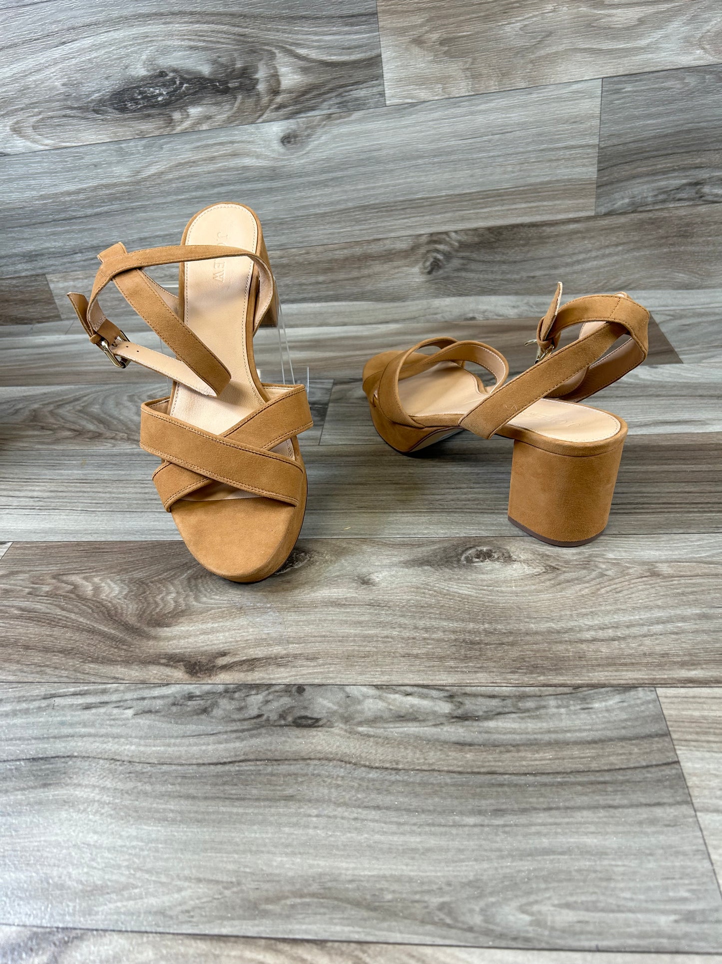 Sandals Heels Block By J. Crew  Size: 11