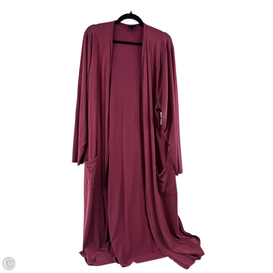 Kimono By Torrid In Maroon, Size: 3x