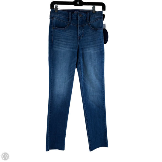 Jeans Boot Cut By Hollister In Blue Denim, Size: 4