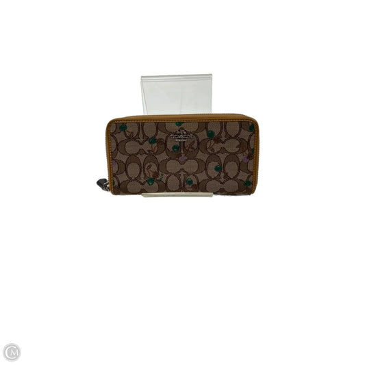 Wallet Designer By Coach, Size: Large