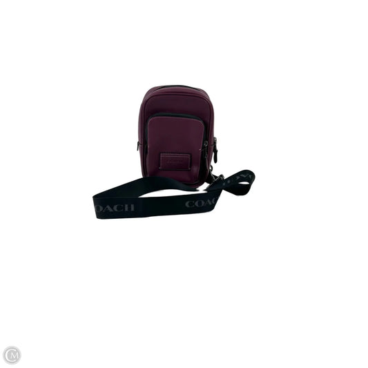 Crossbody Designer By Coach, Size: Large