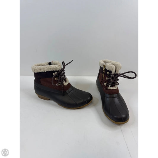 Boots Rain By Sperry In Brown, Size: 9