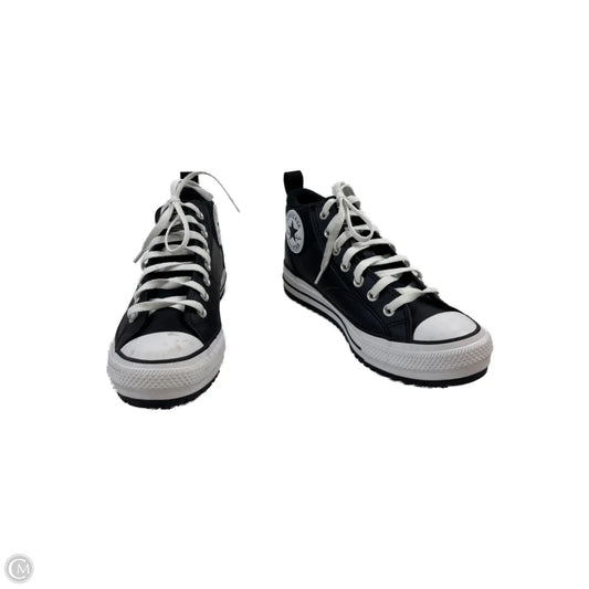 Shoes Sneakers By Converse In Black & White, Size: 9