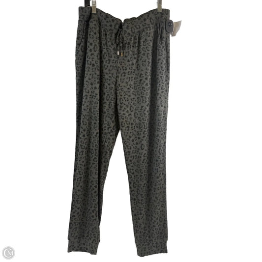 Pants Lounge By Chicos In Animal Print, Size: L