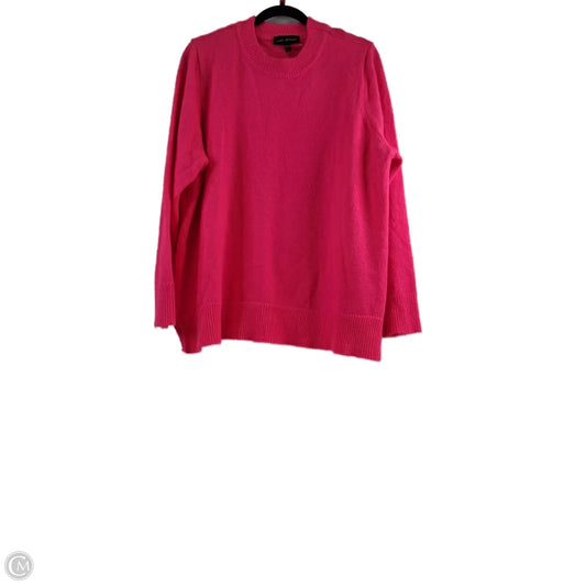 Sweater By Lane Bryant In Pink, Size: 2x