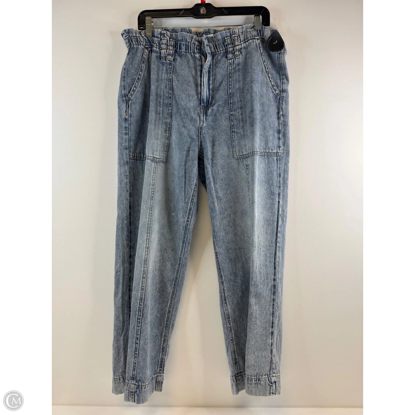 Jeans Straight By Kensie In Blue Denim, Size: 12