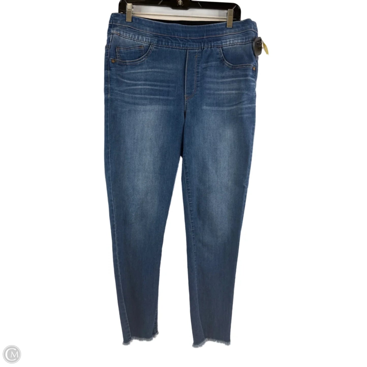 Jeans Straight By Democracy In Blue Denim, Size: 12