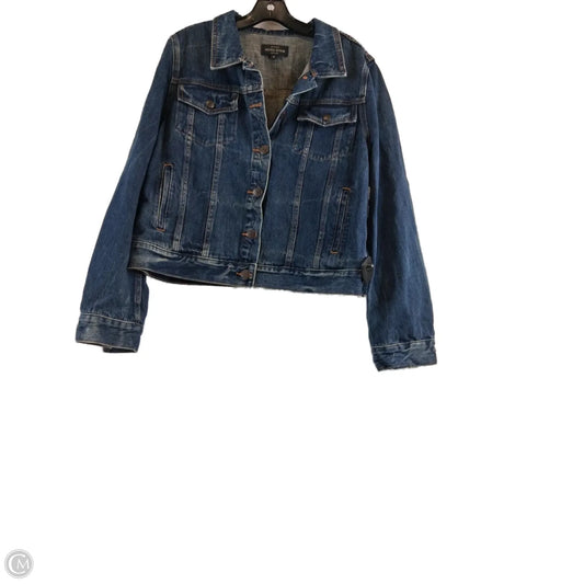 Jacket Denim By J. Crew In Blue Denim, Size: Xl