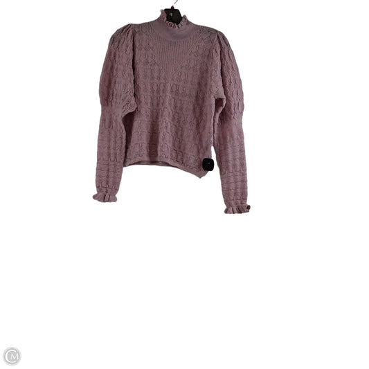 Top Long Sleeve By White House Black Market In Pink, Size: S