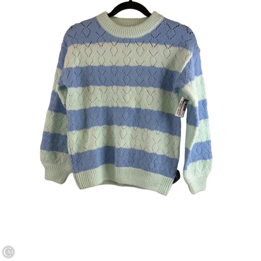 Sweater By Cupcakes And Cashmere In Blue & Green, Size: Xs