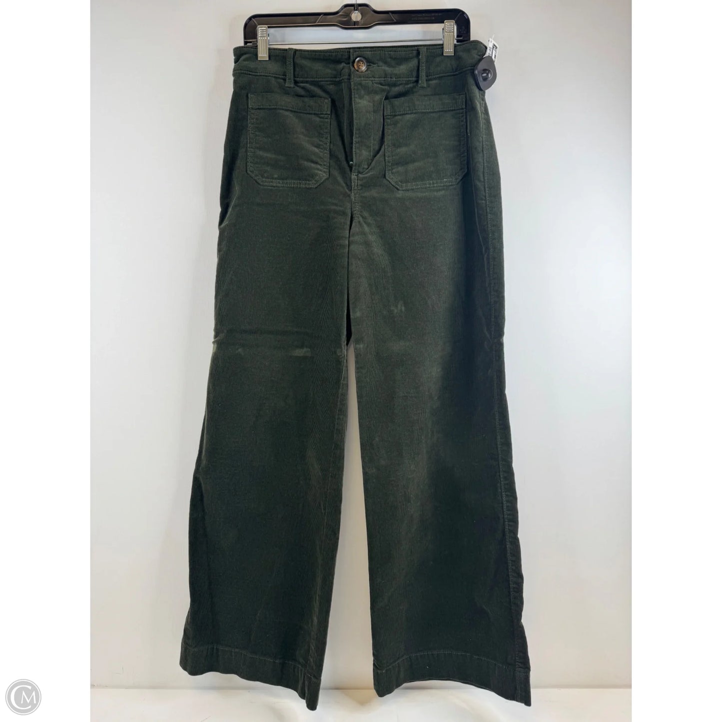 Pants Wide Leg By Loft In Green, Size: 6
